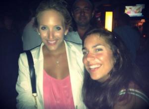 Everybody in the club...they're looking at us!