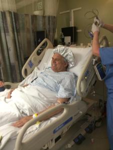 Dad Just Before Surgery