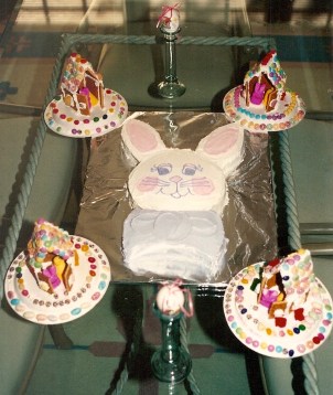 B54 bunny cake